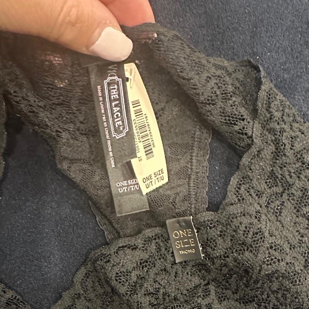Victoria's Secret The Lacie OS thong nwt - Picture 2 of 3